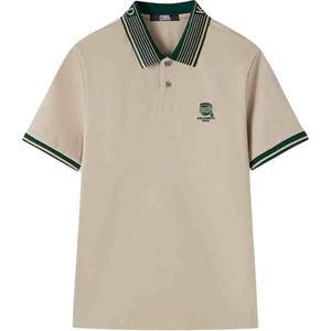 KARL LAGERFELD / Karl Lagerfeld Jeans Футболка-поло Karl Lagerfeld SS25 мужская khaki