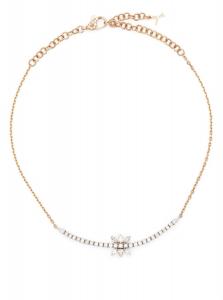 Чокер из желтого и белого золота с бриллиантами Yeprem, золотой