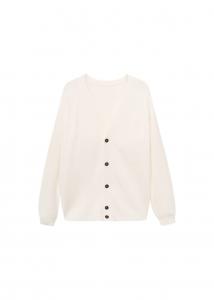 Вязаный кардиган MANGO MAN Hodei, Mottled White