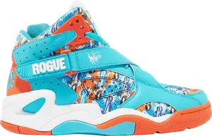 Кроссовки Ace Ventura x Mache x Rogue 'Hawaiian Shirt Print', бирюзовый