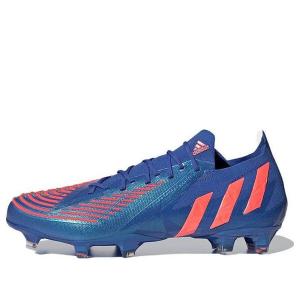 Кроссовки predator edge.1 low fg 'hi-res blue turbo' Adidas, синий