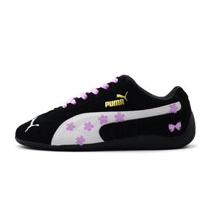 PUMA Speedcat Collection Black Sugar Taro Paste устойчивые к истиранию низкие кеды унисекс Black Purple