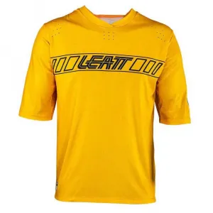 Джерси эндуро с коротким рукавом Leatt MTB 3.0, желтый
