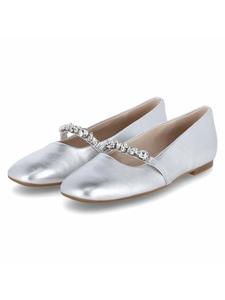 Gabor Балетки Ballerina in silber