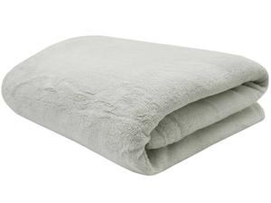 Мягкое одеяло Zollner 00000069, серебро - 220 х 240 см