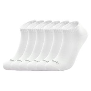 Низкие носки унисекс, набор из 6 пар LINING, белый