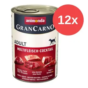 Корм для собак с уткой Animonda Grancarno Original, 12 x 400 г