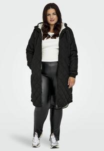 Зимнее пальто STEPP CURVY EINFARBIGER ONLY Carmakoma, черный