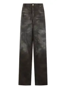 Джинсы с пятью карманами Roberto Cavalli, черный