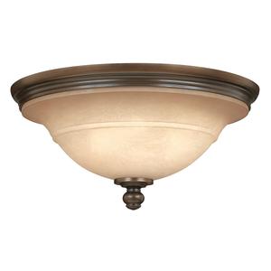 Потолочный светильник Elstead Lighting, 44,5x21 см, цвет Bronzefarben