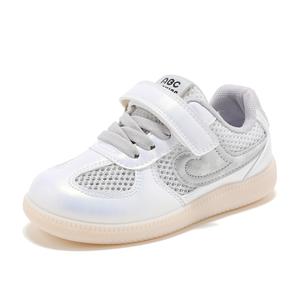 Легкие амортизирующие низкие повседневные кроссовки для детей ABC KIDS, белый/серый