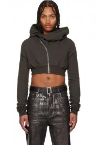 Rick Owens Drkshdw Толстовка Gray Concordians Micro Mountain