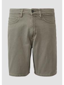 Джинсовые шорты-бермуды в цвете 9015_серый QS