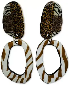 Серьги-Подвески Nailah Swanky Designs, brown