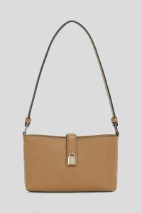 Кожаная сумка Karl Lagerfeld, коричневый