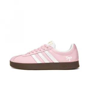 Adidas Neo Кроссовки для скейтбординга VL Court 2.0 Ask Autumn Small Flowers, нескользящие, водостойкие, низкие, унисекс, розовые