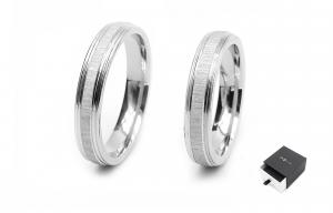 DAP Титановое стальное кольцо Unisex Silver