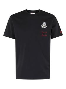 Футболка с круглым вырезом MC2 Saint Barth, черный