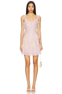 Платье Serima Loveshackfancy, strawberry tart