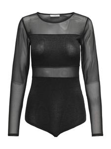 Боди-рубашка ONLY, черный