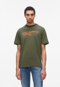 Футболка Karl Lagerfeld Jeans ECLIPSE LOGO, Forest Night/Dark Green