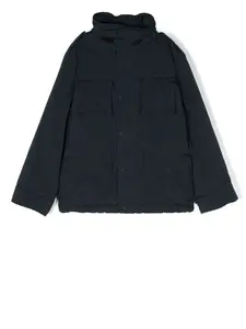 Легкая куртка с капюшоном Aspesi Kids, синий