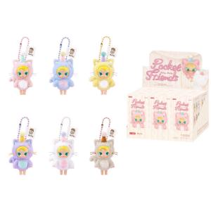 Слепая коробка Baby Molly Pocket Friends Series Vinyl Plush Pendant Single POP MART