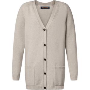 Женский кашемировый свитер FW25 LOUIS VUITTON, серый