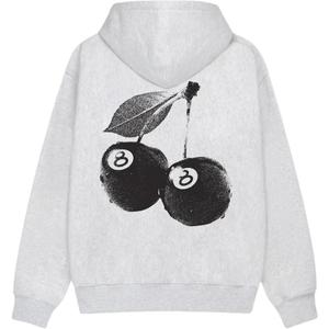 SS24 Толстовка унисекс Stussy, серый