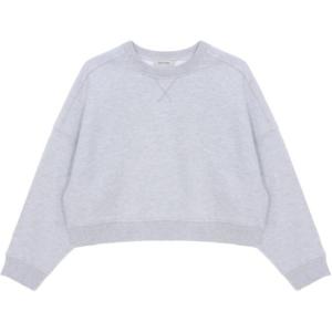 Свитшот с круглым вырезом Entire Studios, светло-серый