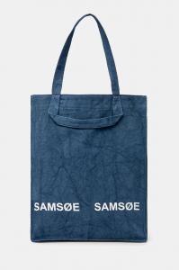 Samsoe Хлопковая сумка Samsoe SALUCCA Samsoe Samsoe, синий