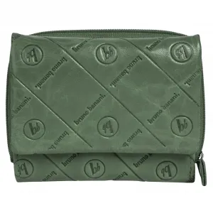 Кошелек Bruno Banani, натуральная кожа, зеленый