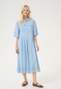 Платье-рубашка CUREYA Culture, светло-голубой