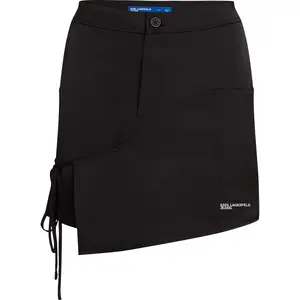 Мини-юбка из атласа Karl Lagerfeld Jeans A3W12005, черный