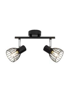 Brilliant Blacky Spotrohr 2flg в черном цвете