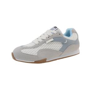 Низкие повседневные туфли женские TAFN, Beige Blue