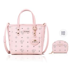 Sanrio Мелоди Синтетическая кожа Сумка Женская Розовая