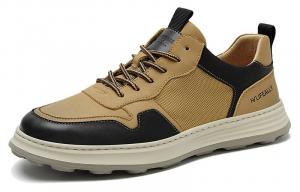 Низкие скейтерские кроссовки HLA мужские, желтые