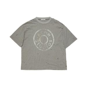 Футболка с принтом логотипа Acne Studios, зеленый