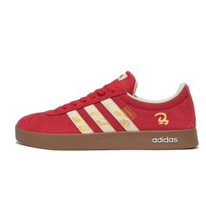 Adidas Кроссовки Vl Court Classic Abrasion Resistant Low top Skateboard Women's Red