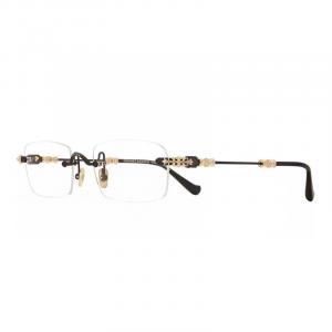 Квадратные очки унисекс Chrome Hearts, черный