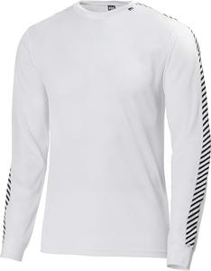 Helly-Hansen LIFA Active Stripe Crew мужское термобелье - дышащая, влагоотводящая термофутболка для активного отдыха Helly Hansen, 001 White