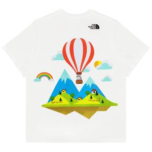 THE NORTH FACE Футболка унисекс белая