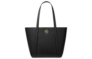 MICHAEL KORS Кожаная и искусственная кожа женская сумка тоут шоппер через плечо черная