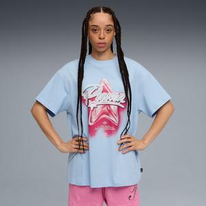 Футболка с принтом звезды баскетбола Shooting Stars Puma, синий