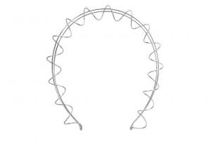 Jubileo, серебряная весенняя лента для волос, классика