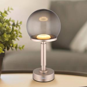 Светодиодная настольная лампа Globo Lighting Haku Typ B, акриловое стекло - 1 лампа - бежевый / черный