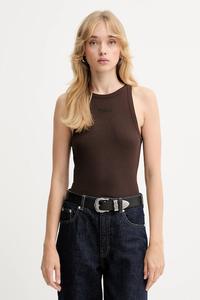 Топ Gestuz, коричневый