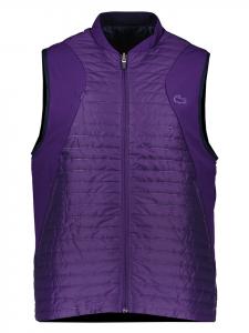 Утепленный жилет Lacoste Wende, цвет Lila/Dunkelblau