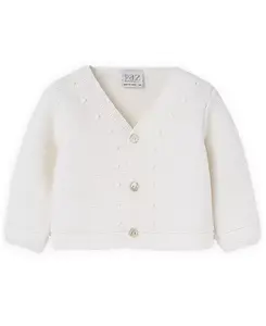Детский кардиган для мальчиков. Paz Rodriguez, белый